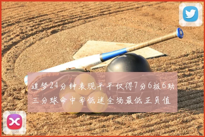 追梦24分钟表现平平仅得7分6板6助三分球命中率低迷全场最低正负值