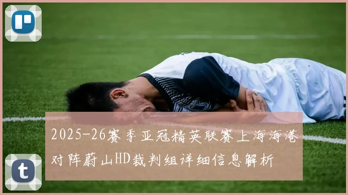 2025-26赛季亚冠精英联赛上海海港对阵蔚山HD裁判组详细信息解析