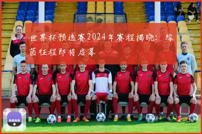 世界杯预选赛2024年赛程揭晓:绿茵征程即将启幕